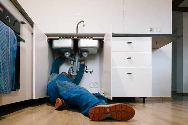 Professional Drain Cleaning technician working in Newville, PA